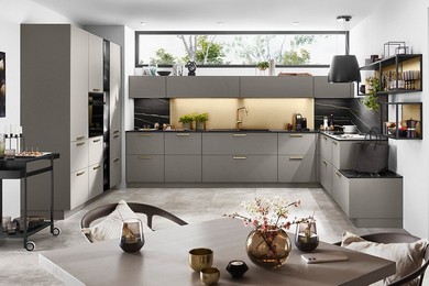 Kuchyně Nobilia - EASYTOUCH - Taupe šedá